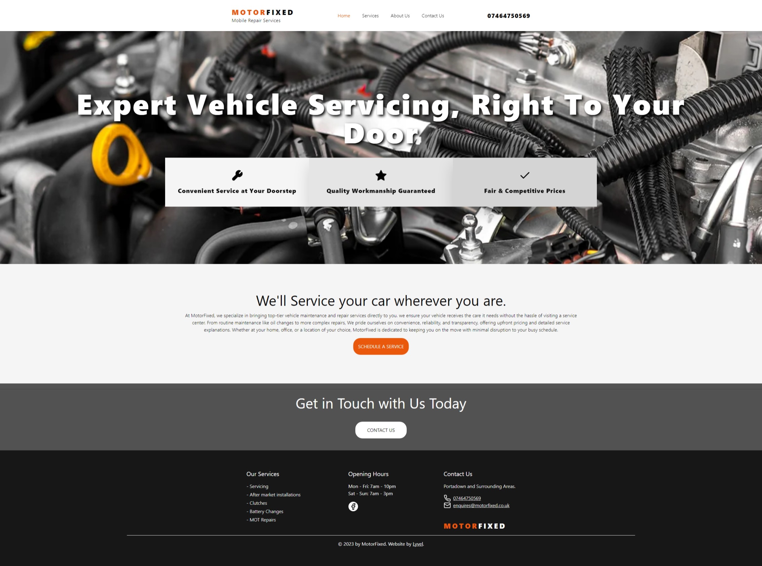 Motorfixed Website